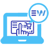 Icono de tienda online