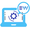 Icono de mantenimiento Web
