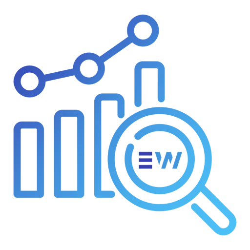 Icono de orientación a resultados en página web